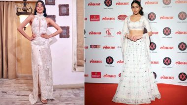 Lokmat Most Stylish Awards 2018: Sara Ali Khan or Janhvi Kapoor - Whose 'Vision In White' Impressed You More? View Pics