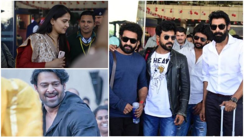 WATCH: Prabhas, Rana Daggubati, Ram Charan, Jr NTR, Anushka Shetty Attend the Wedding of Baahubali Director’s Son SS Karthikeya and Pooja Prasad
