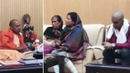 Uttar Pradesh CM Yogi Adityanath Meets Family of Cop Subodh Singh Who Was Killed by Mob in Bulandshahr