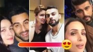 Malaika Arora-Arjun Kapoor, Alia Bhatt-Ranbir Kapoor, Anushka Sharma-Virat Kohli: B-Town Couples Who Took Over the Internet With Their PDA on Social Media in 2018