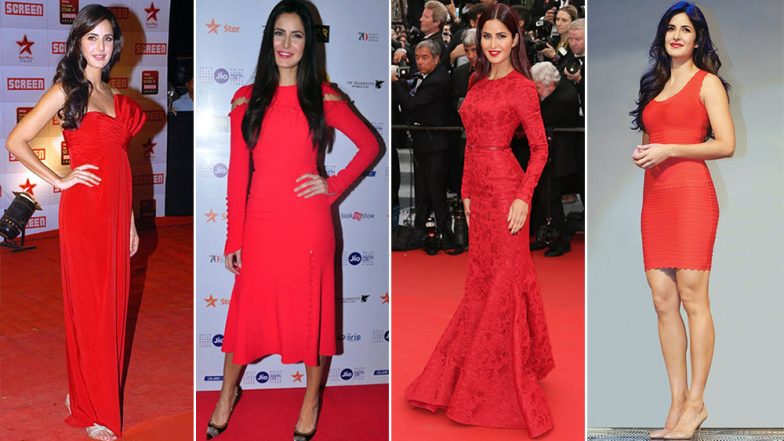 Katrina Kaif's Obsession for 'Red' Should Be Yours for Christmas 2018 - View Pics