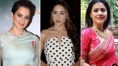 Sara Ali Khan, Kajol and Kangana Ranaut's Recent Style Statements Deserve a Round of Applause - View Pics