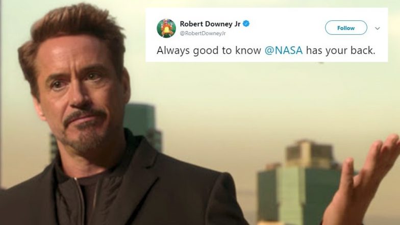 Avengers 4: Endgame: Robert Downey Jr Says 'Good To Know NASA has your back' After Space Agency Promises to Deploy Ground Teams To Search For Tony Stark