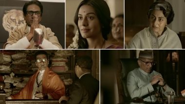 Thackeray Trailer: Nawazuddin Siddiqui as the Late Shiv Sena Supremo Spews Fire Through His Eyes and Lines - Watch Video