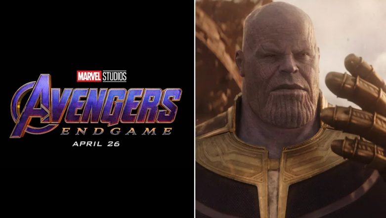 Marvel's Avengers 4 Endgame Logo Now Gets a Thanos Makeover - View Pic ...