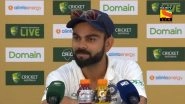 Virat Kohli Ignores Question on KL Rahul & Murali Vijay&rsquo;s Poor Form After Losing Perth Test, Watch Video