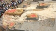 Viswaroopa Mahavishnu Statue, Weighing Over 300 Tonnes Moved 300 Metres in Three Days