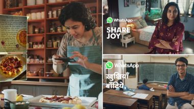 WhatsApp Fights Fake News: Facebook Owned Messenger App Launches Video Ad Campaign 'Share Joy, Not Rumours'