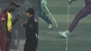 No-Ball Controversy Takes Center Stage During BAN vs WI 3rd T20I in Dhaka