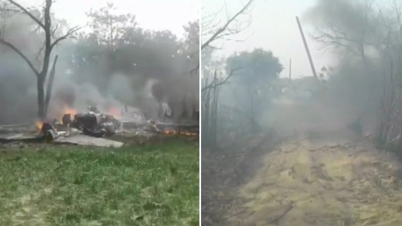 IAF Jaguar Fighter Plane Crashes in Uttar Pradesh