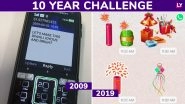 #10YearChallenge is Trending on Social Media: Funny Memes and Jokes Show How World Has Changed in a Decade