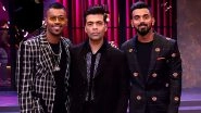 Karan Johar is 'Grateful' as BCCI Lifts Ban on Hardik Pandya and KL Rahul After KWK 6 Fiasco, Says They Deserve a Second Chance (Watch Video)