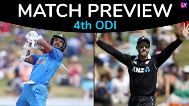 India vs New Zealand 4th ODI Preview: Rohit Sharma & Men Eye Biggest Win on Kiwi Soil