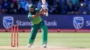 Live Cricket Streaming of Pakistan vs South Africa ODI Series on Sonyliv, PTV & Ten Sports: Check Live Cricket Score, Watch Free Telecast of PAK vs SA 2nd ODI 2019 on TV & Online
