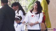Aishwarya Rai Bachchan Looks Hot in a Casual White Tee but It's Her Neon Green Shoes That are Way Hotter! (View Pics)
