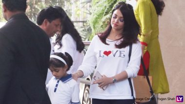 Aishwarya Rai Bachchan Looks Hot in a Casual White Tee but It's Her Neon Green Shoes That are Way Hotter! (View Pics)
