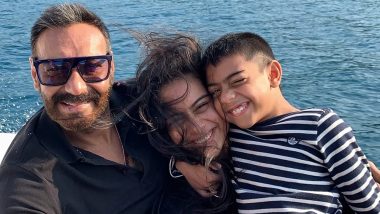 Not Just Ajay Devgn But We Are Smiling Too After Seeing His Latest Family Pic With Kajol and Yug