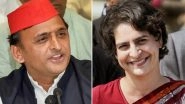 Lok Sabha Elections 2019: Akhilesh Yadav Hails Rahul Gandhi For Inducting Priyanka Gandhi in Congress