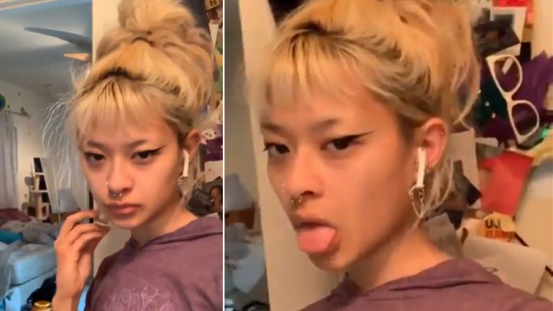 Woman Turns Her Wireless Apple AirPods Into Earrings So They Don't Get Lost! (Watch Video)