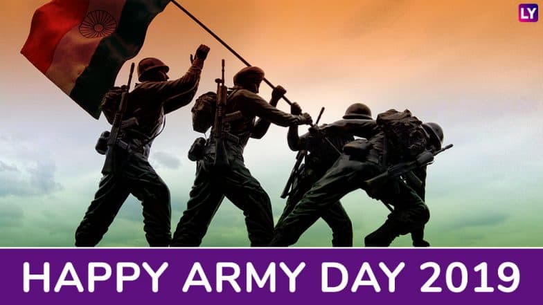 Army Day 2019 Wishes and Greetings: Send These Quotes, WhatsApp Stickers and SMS Messages to Wish and Honour The Indian Army Army Day 2019 Wishes and Greetings: Send These Quotes, WhatsApp Stickers and SMS Messages to Wish and Honour The Indian Army
