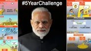 Amid #10YearChallenge, BJP Takes to #5YearChallenge on Twitter Ahead of Lok Sabha Elections 2019; Check Tweets