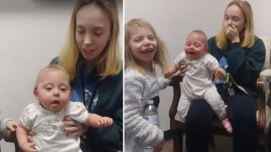 This Video of Deaf Baby Giggling After Hearing For The First Time Has Left The Internet in Happy Tears