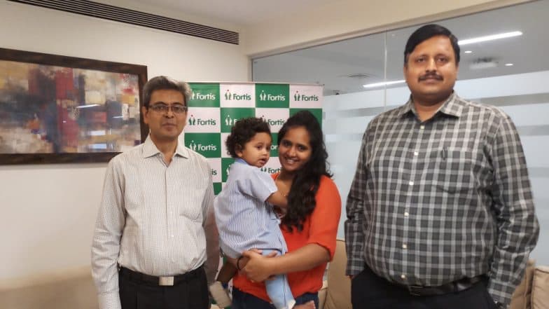 Baby Atharva Who Miraculously Survived a Fall From 4th Floor Discharged From The Hospital Baby Atharva Who Miraculously Survived a Fall From 4th Floor Discharged From The Hospital