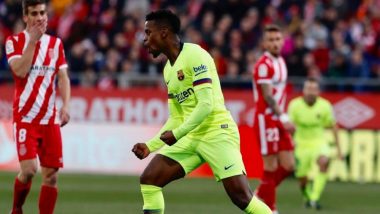 La Liga 2018–19: Nelson Semedo Score First Goal for Barcelona, Registers Win Over Girona 2-0