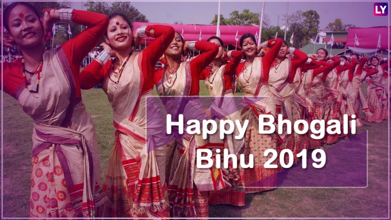 Magh Bihu 2019 Images & HD Wallpapers Free Download Online: Wish Happy Bhogali Bihu With Beautiful GIF Greetings & WhatsApp Sticker Messages