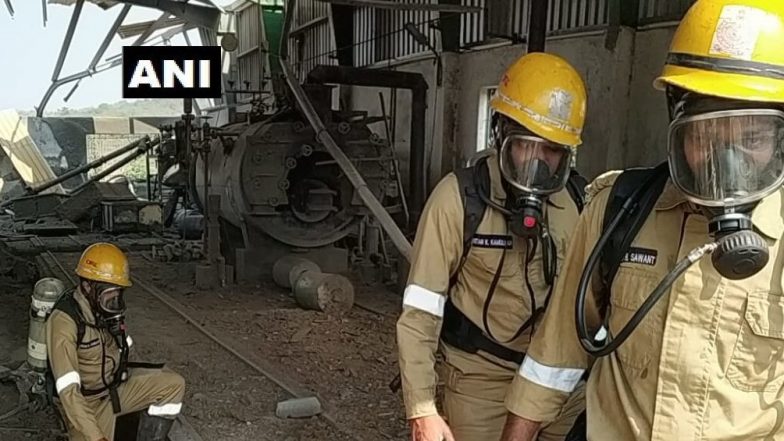 Goa: Explosion in Cement Block Factory at Tuem Industrial Estate Injures Six workers, Three Critical