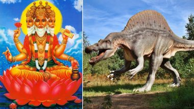 Lord Brahma Knew About Dinosaurs, Documented Them in Vedas, Claims Panjab University Professor