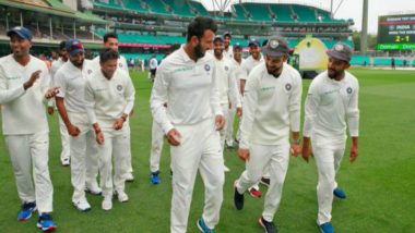 Cheteshwar Pujara Celebration at SCG After India's Historic Win in Australia Makes Virat Kohli Term it as 'Pujara Dance'