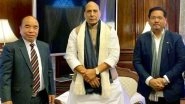 Citizenship (Amendment) Bill: Mizoram, Meghalaya CMs Meet Rajnath Singh, Demand Scrapping of Proposed Law