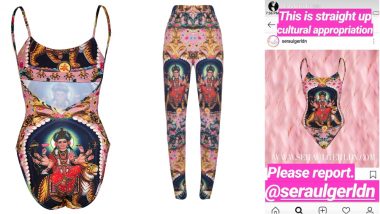 UK Brand ‘Sera Ulger’ Prints Image of Hindu Goddess on Swimsuits and Joggers, Accused of Cultural Appropriation