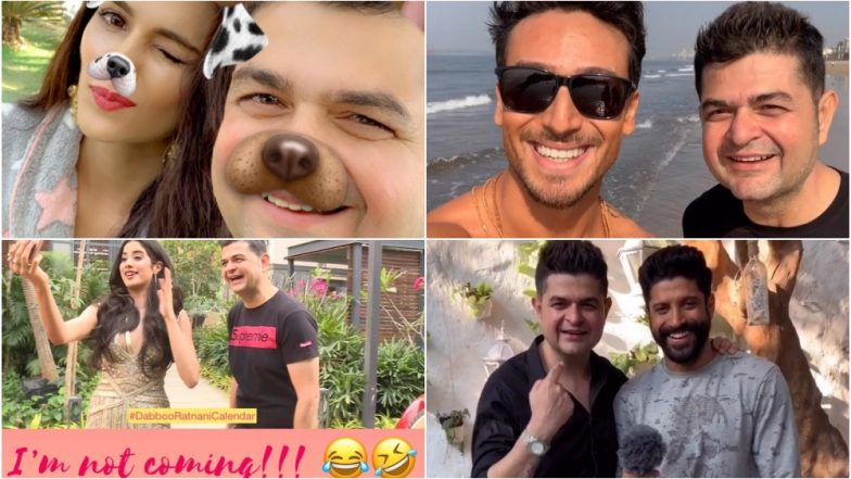 Dabboo Ratnani 2019 New Year Calendar: Tiger Shroff, Janhvi Kapoor, Farhan Akhtar, Kriti Sanon Have Fun Shooting for the 20th Edition (Watch BTS Videos)