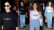 Deepika Padukone in Givenchy Hoodie to Kangana Ranaut in Graphic T-Shirts: Nine Ways to Give Your Airport Look a Fashionable Twist