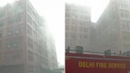 Delhi: Massive Fire Breaks Out in CGO Complex of Pragati Vihar, 15 Fire Tenders Reach Spot