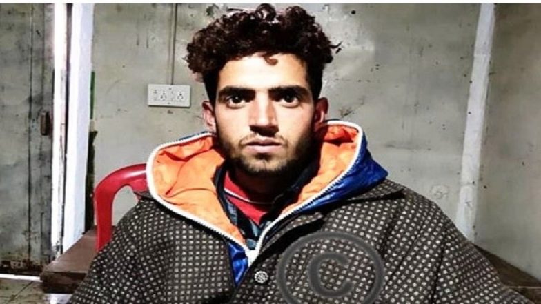 Jammu And Kashmir: Hizbul Mujahideen Terrorist Sarfaraz Ahmed Sheer Arrested by Security Forces From Bandipora