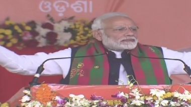 Narendra Modi Rakes up AgustaWestland Scam During Odisha Visit; PM Accuses Congress of Protecting Middleman Christian Michel