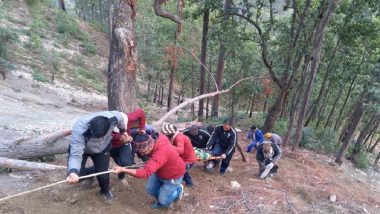 Uttarakhand Tragedy: Six Dead, 11 Injured After Van Fall Into Gorge in Champawat; Rescue Operations Underway