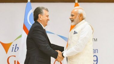 India, Uzbekistan Sign Agreement on Uranium Ore Import After Narendra Modi Holds Talks with Uzbek President Shavkat Mirziyoyev