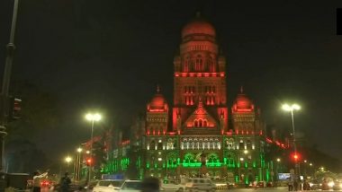 Republic Day 2019 Celebrations: CSMT Building in Mumbai Illuminates in Tricolour; View Pics