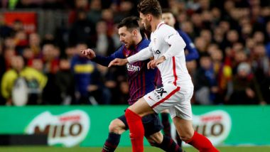 Lionel Messi Scores One of the Best Counter-Attacking Goals As Barcelona Beat Sevilla 6-1 Copa del Rey 2018-19