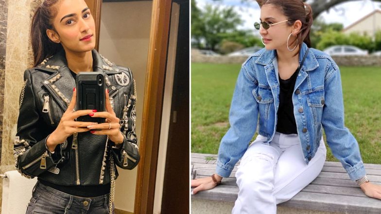 Anushka Sharma's Denim Jacket to Erica Fernandes' Biker Jacket, Here Are Chic & Affordable Jackets Every Women Must Have in Her Wardrobe (View Pics)