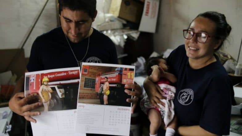 Paraguayan Firefighters Fatima Olmedo Get Naked in Calendar to Raise Funds Paraguayan Firefighters Fatima Olmedo Get Naked in Calendar to Raise Funds