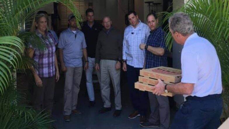 George Bush, Former US President, Turns Pizza Delivery Man to Treat Secret Service Agents Amid Longest US Government Shutdown George Bush, Former US President, Turns Pizza Delivery Man to Treat Secret Service Agents Amid Longest US Government Shutdown
