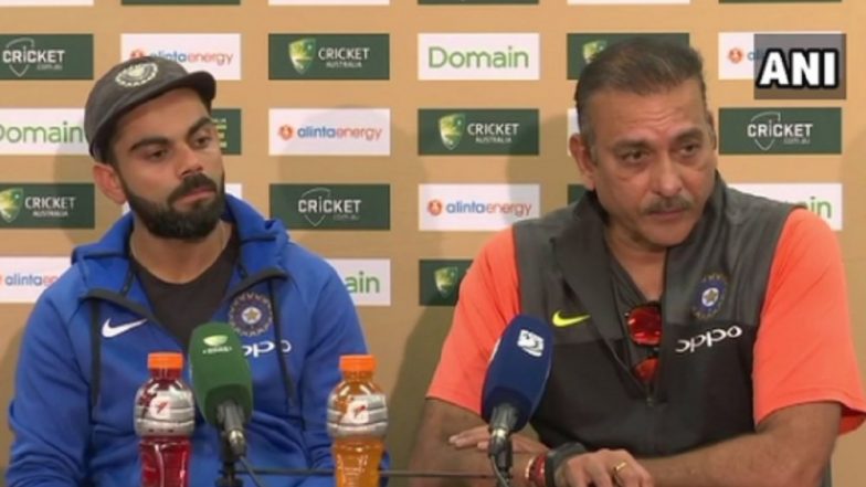 Ravi Shastri Heaps Praises on Virat Kohli, Says ‘I Salute My Captain’