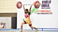 Khelo India Youth Games 2019: T Dharshini, S Rudra Mayan Impress With Dazzling Performances to Snap Gold in Weightlifting