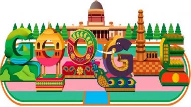 India Republic Day 2019: Google Doodle Showcases Rashtrapati Bhavan's January 26th Celebrations