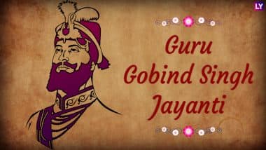 Happy Guru Gobind Singh Jayanti 2021 Greetings: Send Wishes, Quotes, WhatsApp Stickers, GIFs, Facebook Photo Messages & HD Images to Celebrate Birthday of Tenth Sikh Guru